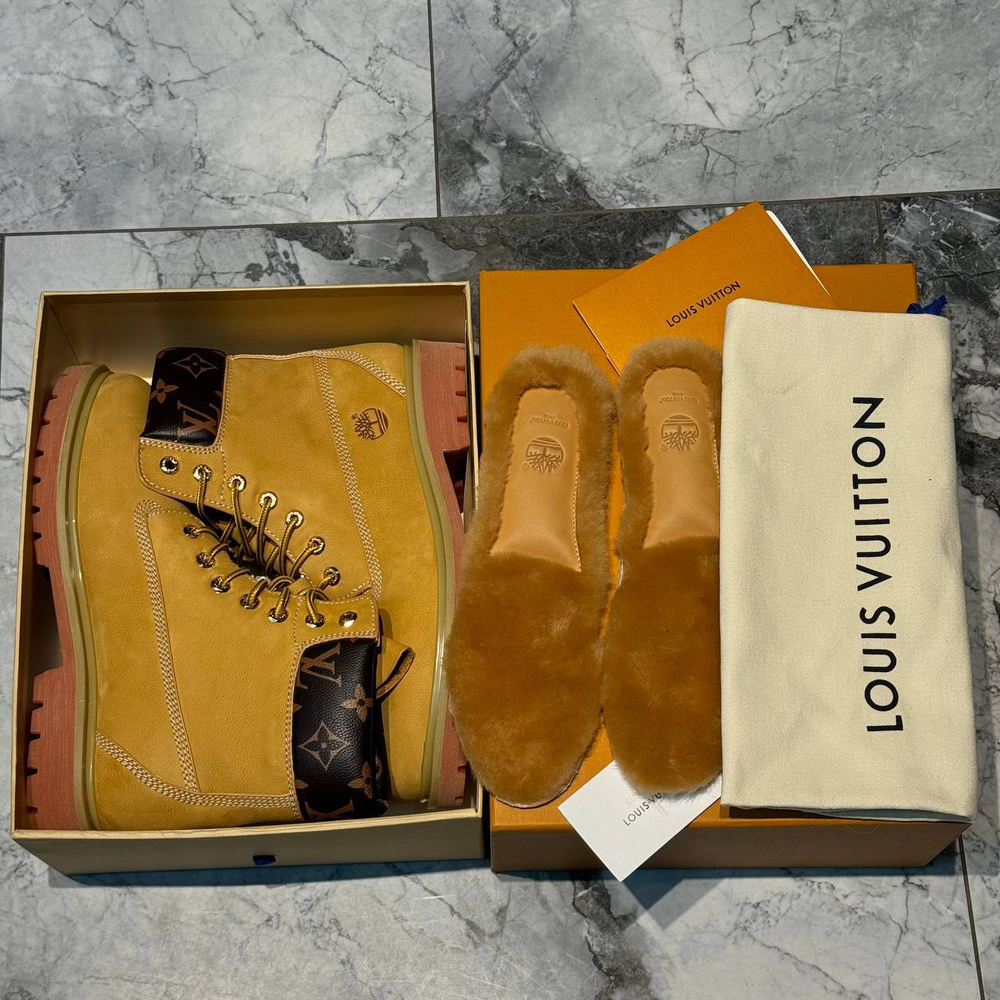 Ботинки Louis Vuitton x Timberland