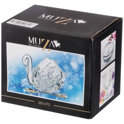 ИКОРНИЦА "MUZA CRYSTAL" С ЛОЖКОЙ 11*7*8,5 СМ.