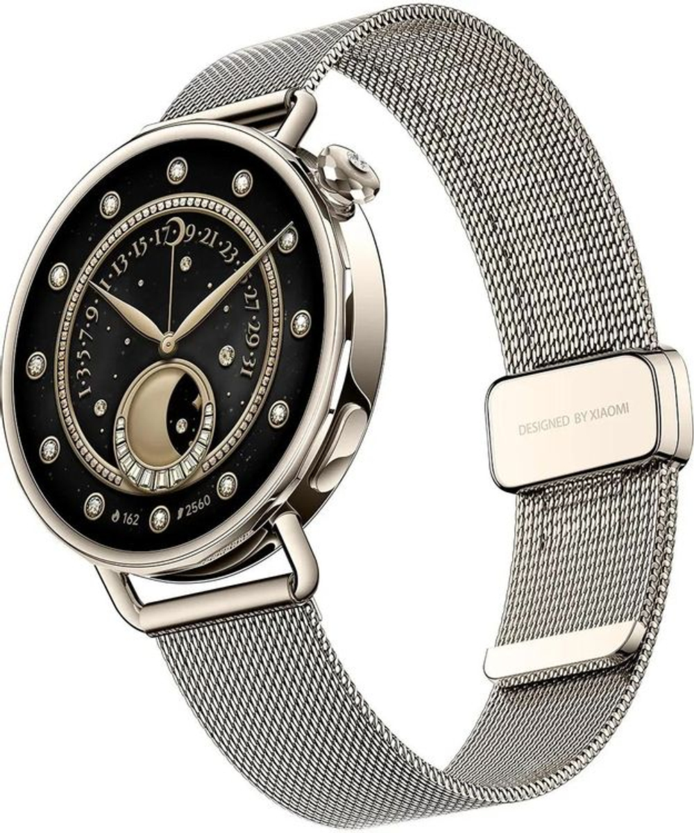 Смарт-часы Xiaomi Watch S4,  41мм,  1.32",  золотистый