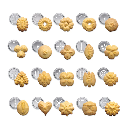 Набор для приготовления печенья Marcato (серебристый)