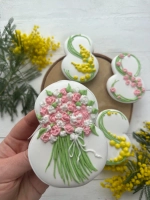 Имбирные пряники на 8 марта вкусный подарок