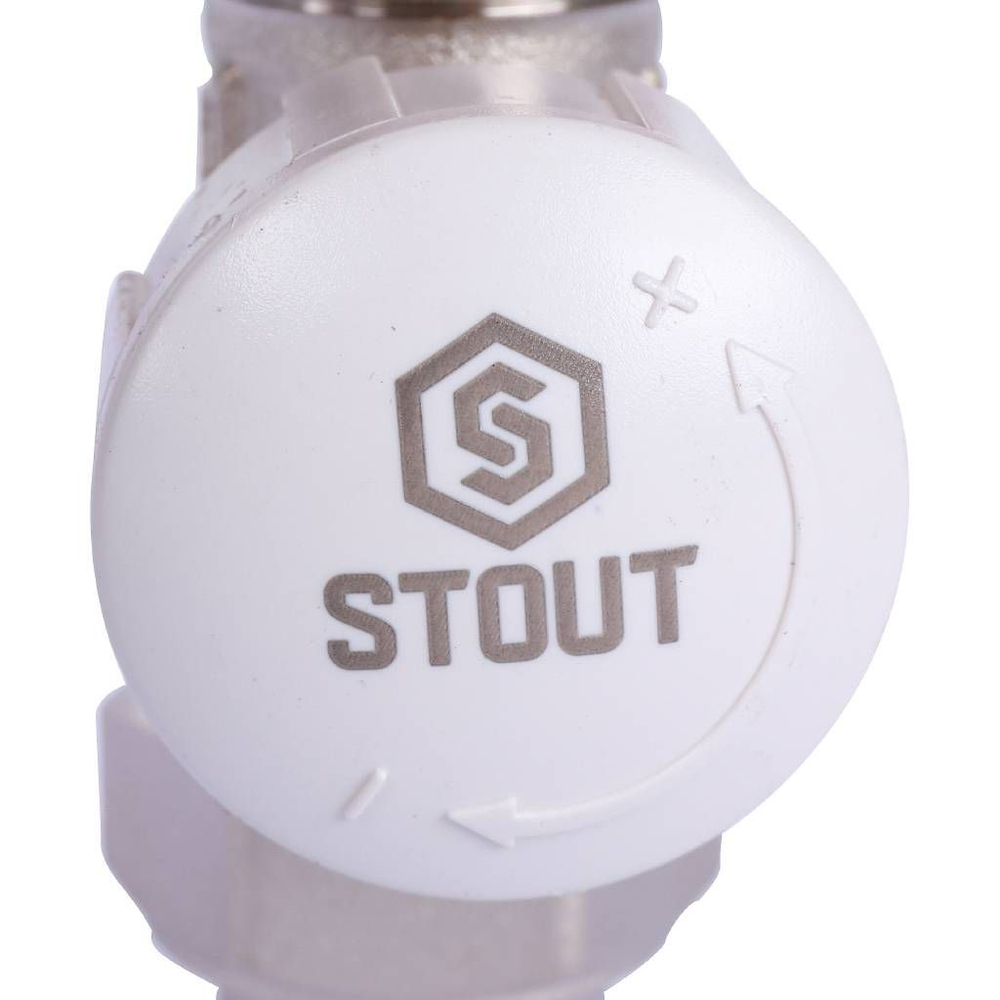 Клапан термостатический прямой 1/2х3/4EK евроконус STOUT SVT-0001-100015