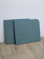 Подлокотники для кресла-кровати Миник, комплект из 2 шт (левый и правый), велюр Rich Biruza