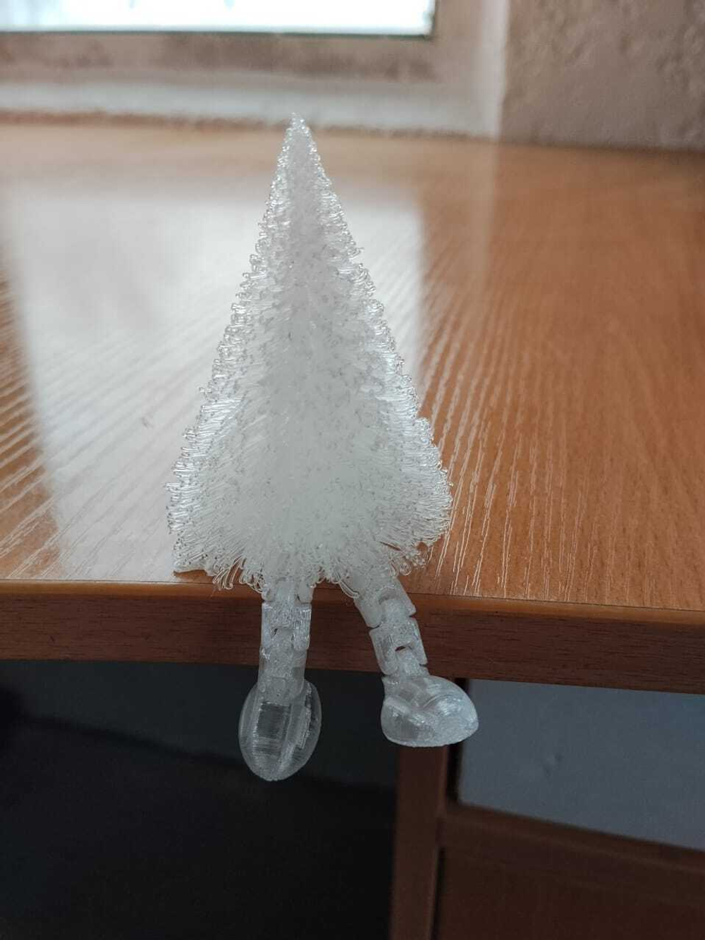 Новогодний подарок 3Д печать Ёлочка с подвижными ножками