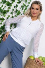 Бомбер Сан-Марино (белый) Б13587-13М LT Collection