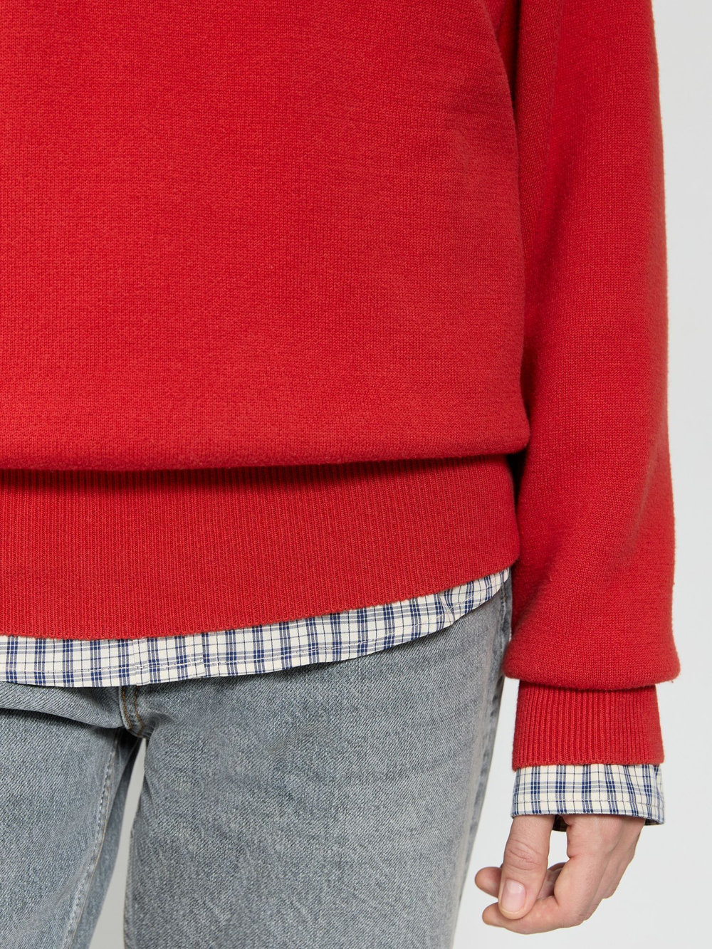 Джемпер с молнией