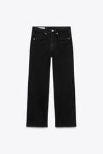 Джинсы trf cropped flare с высокой посадкой