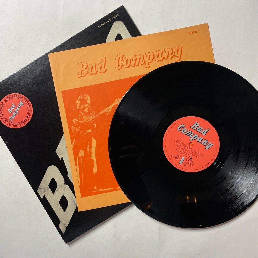 Винтажная виниловая пластинка LP Bad Company (Japan 1974) (No Obi) Ready For Love ILS-80057