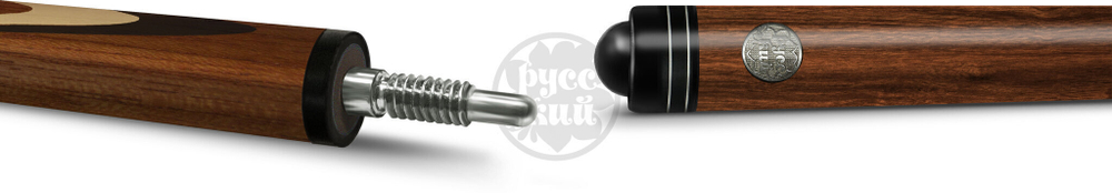 10-10-ПУЛ Кий Классик 11-запильный 2 РС, черн.граб/лайствуд(РК)