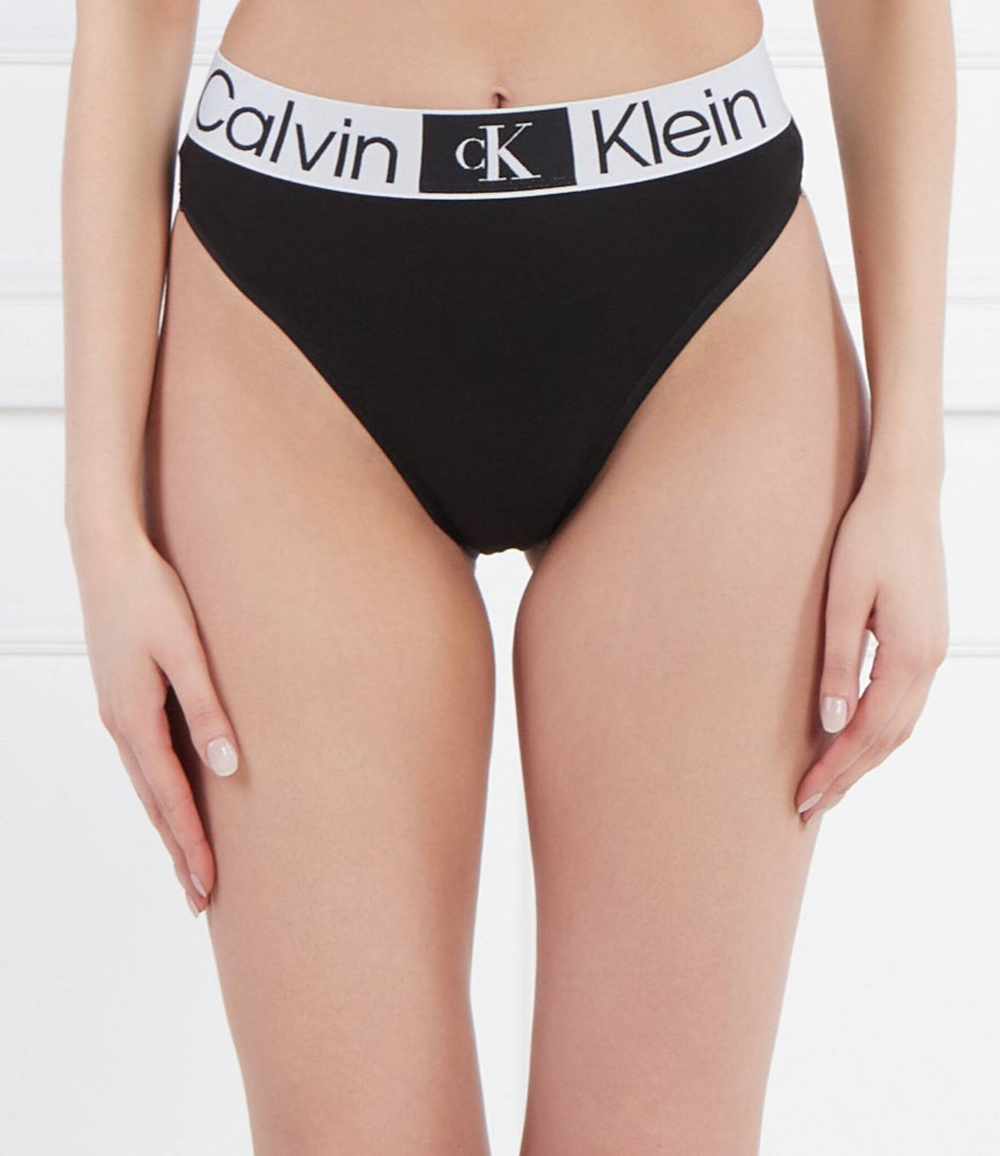 Трусики TANGA Calvin Klein Underwear - черный(000QF7810E)