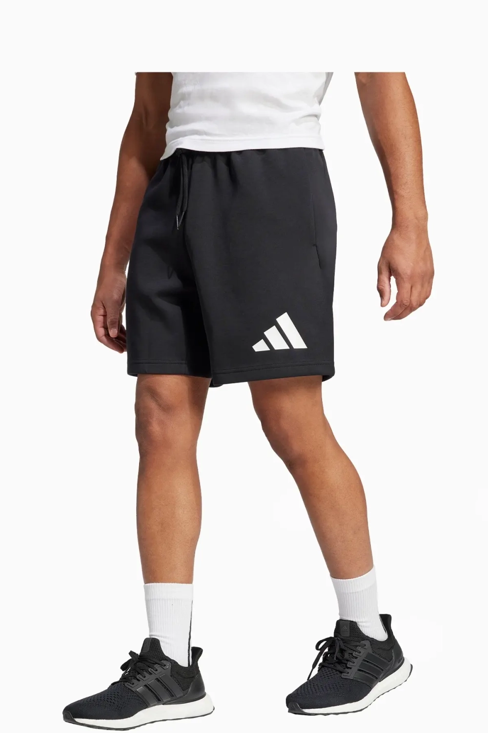 Шорты adidas Future Icons 3 Bar Logo - черный