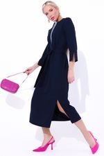 Платье "Дивайс" (черника) Elza (Акция)