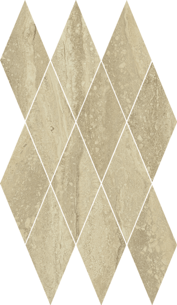 Italon Charme Advance Travertino Mosaico Diamond 28x48