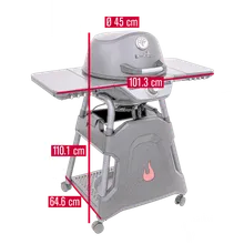Газовый гриль Char-Broil All Star, 1 горелка, Ø43 см
