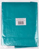 Шар (18"/46 см) Сердце, Бирюзовый, Сатин 5 шт.