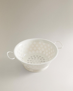Zara Home дуршлаг из нержавеющей стали, цвет кремовый, 26 см