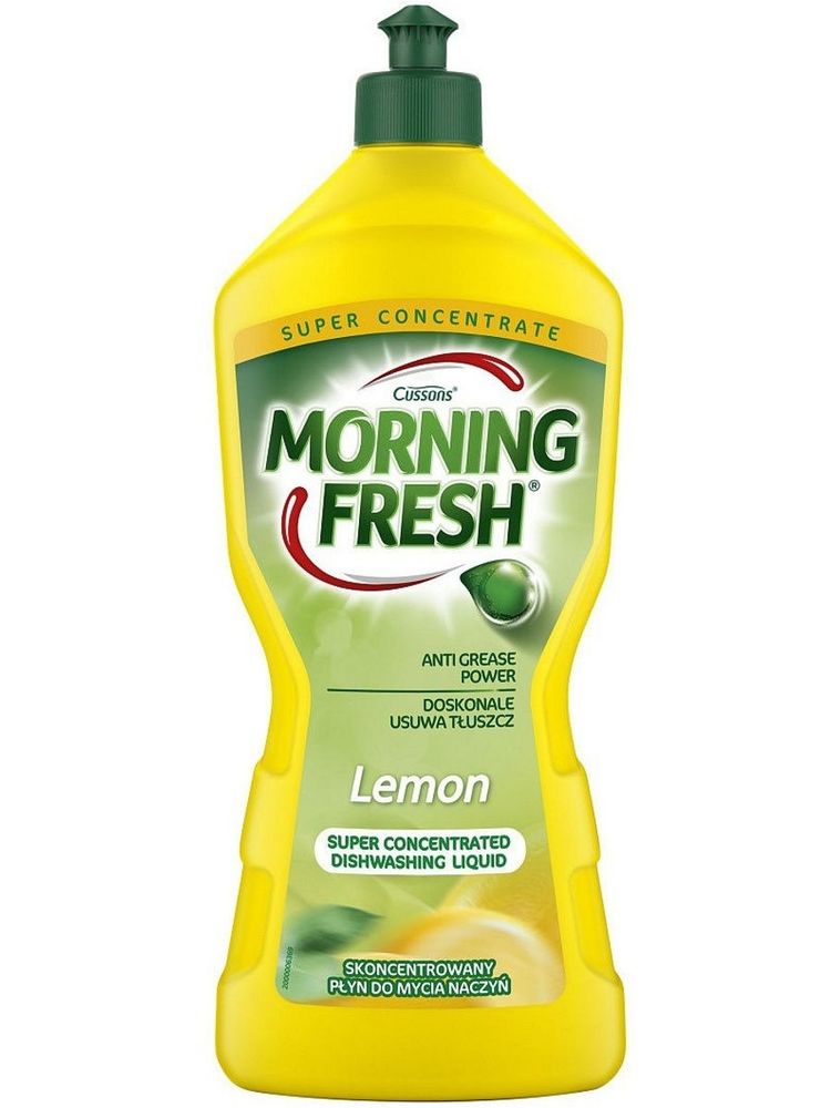 ЖИДКОСТЬ ДЛЯ МЫТЬЯ ПОСУДЫ MORNING FRESH ЛИМОН 900МЛ