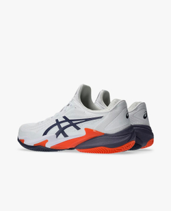 ASICS, COURT FF 3 CLAY, WHITE/GREYISH PURPLE, MEN, US 7,5 /EUR 40,5 /UK 6,5 /СМ 25,5