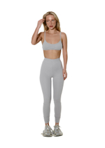 LEGGINS PEACH GREY