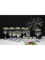 Барный набор 18 предметный с фужером