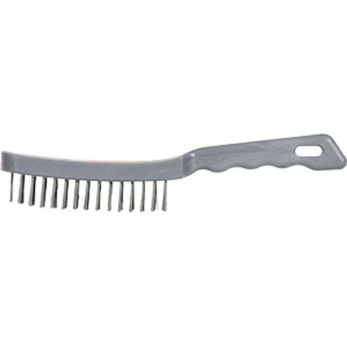 Щетка по металлу 6тирядная пластиковая ручка