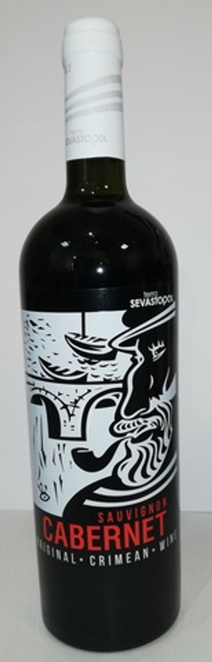 Вино столовое сухое красное "Каберне Совиньон ТЕРРАСЕВАСТОПОЛЬ"