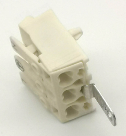 Колодка клеммная трёхполюсная TRIDONIC.ATCO SLK 3/3 +E-SCHR N-ERDE-L 88165857
