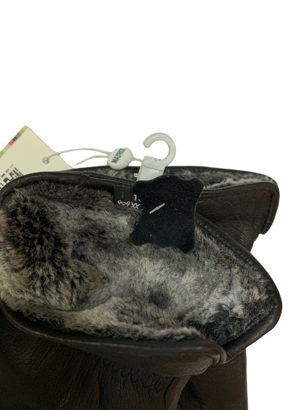 Перчатки. Мужские. Материал верха: Кожа оленя. Подклад: Мех. 5 шт в упаковке.