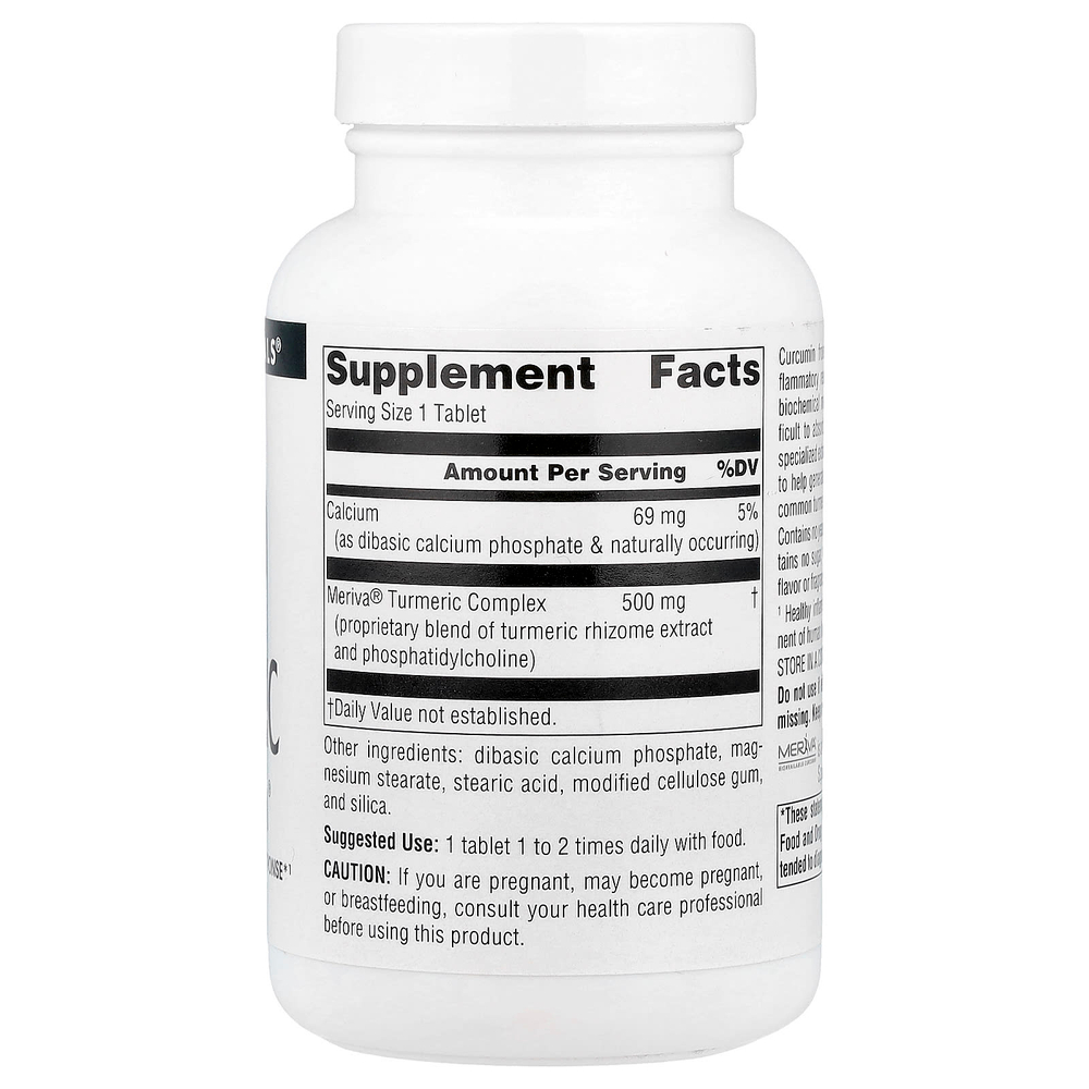 Source Naturals, куркума с Meriva®, 120 таблеток