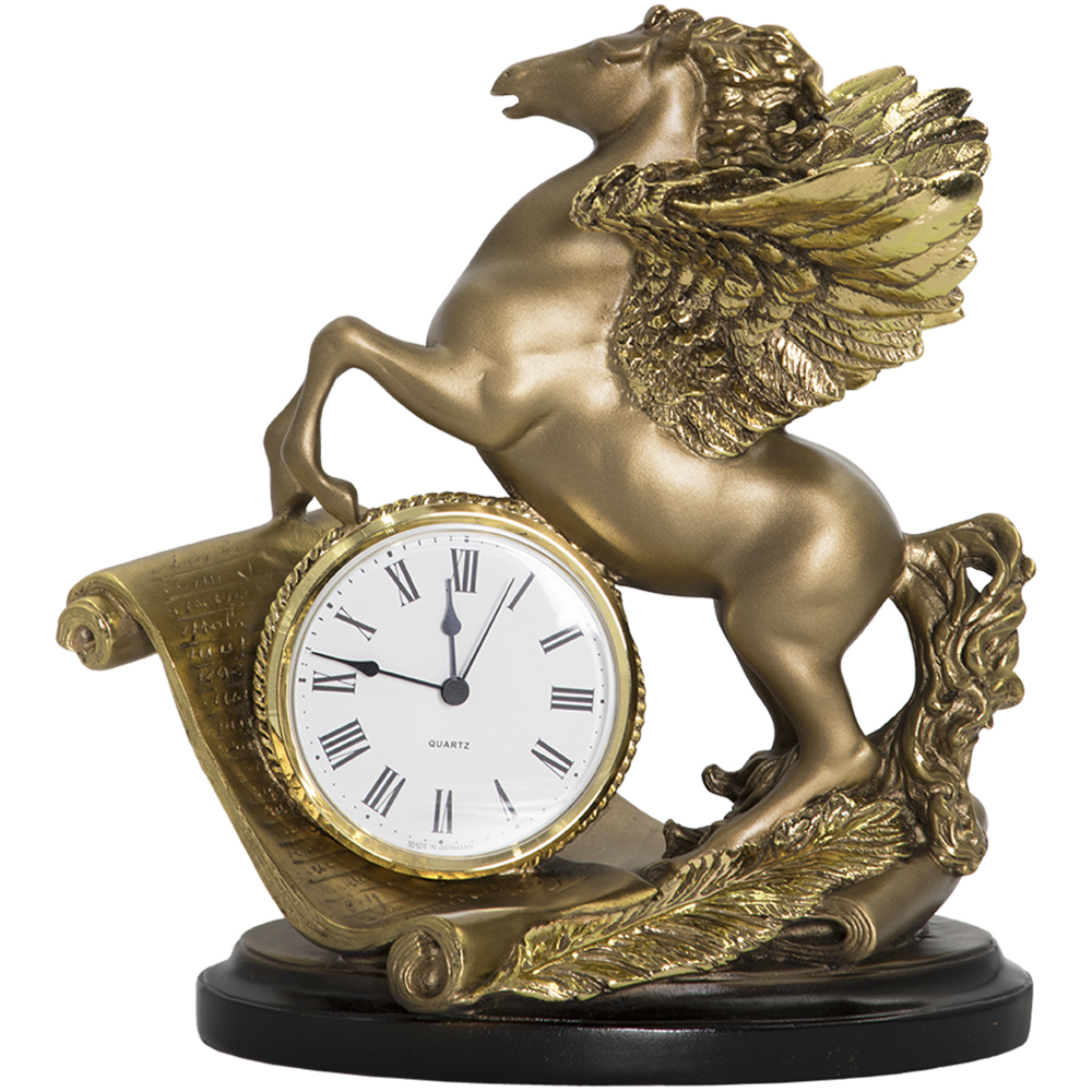 Часы настольные Пегас Бронза