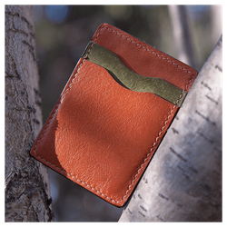 Кожаный картхолдер «Тигр»