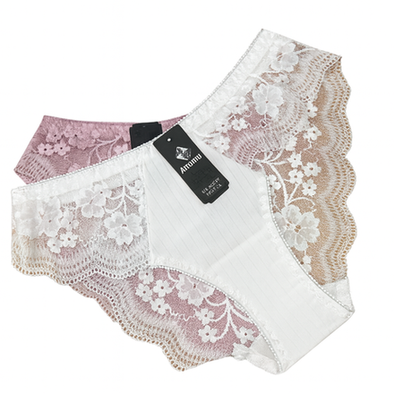 Трусы женские кружевные Anttifu  №1596-1