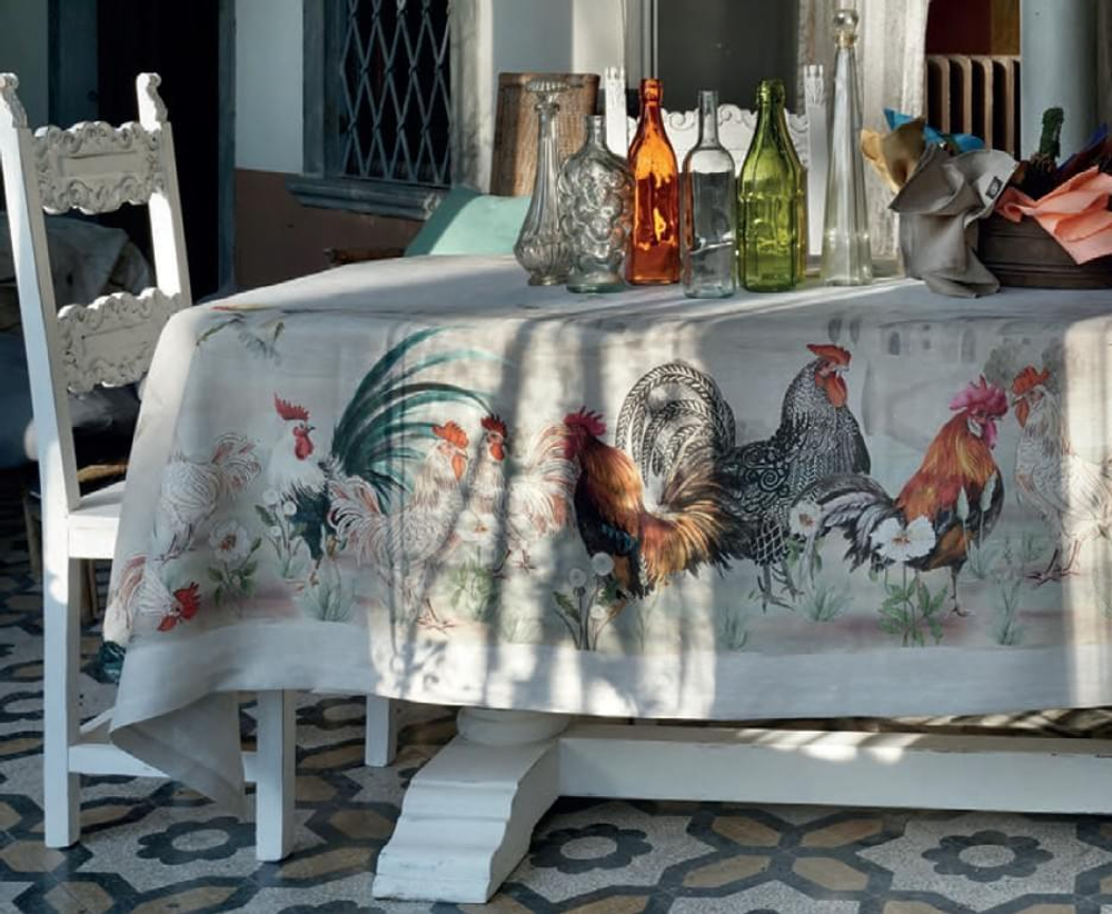 Скатерть 170x170 Tessitura Toscana Telerie Gauloise