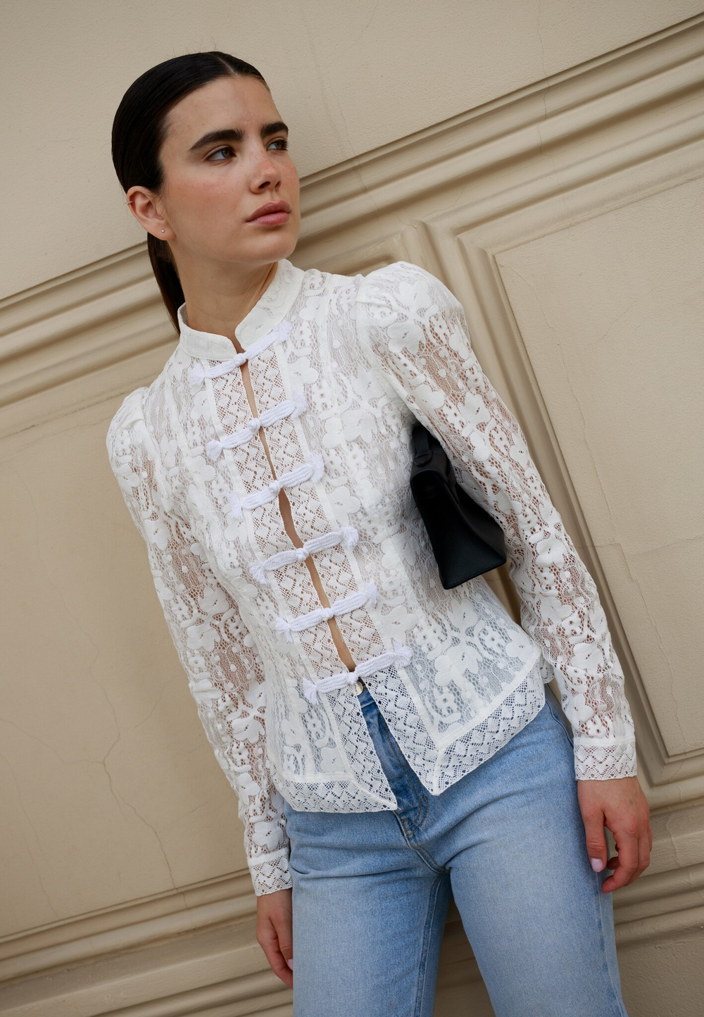 Жакет из кружева