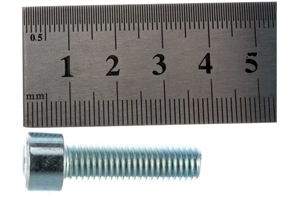 БОЛТ СТРОЙБАТ С ВНУТР ШЕСТИГАННИКОМ ОЦИНК DIN 912М 8Х30 4ШТ