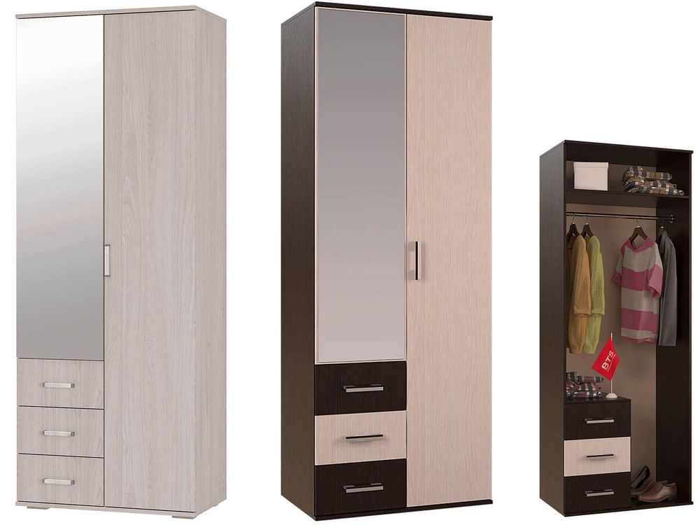 Стенка Белла шкаф 2-х ств.