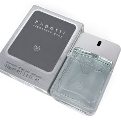 Bugatti Signature Grey— туалетная вода для мужчин.  Базовый аромат джентльмена. Спокойный, стильный, элегантный.