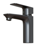 Смеситель для раковины 40k MIXLINE ML15-04GR б/отв п/гайку (без подводки) ГРАФИТ