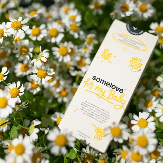 Успокаивающий эликсир для купания Somelove с ароматом ромашки 100мл