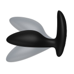 Черная анальная вибровтулка 9см We-Vibe Ditto+ SNDT2SG4