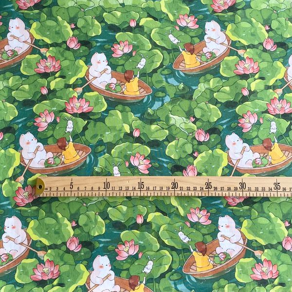 ВОДНАЯ ПРОГУЛКА, 100% хлопок Handmade Fabrics 2