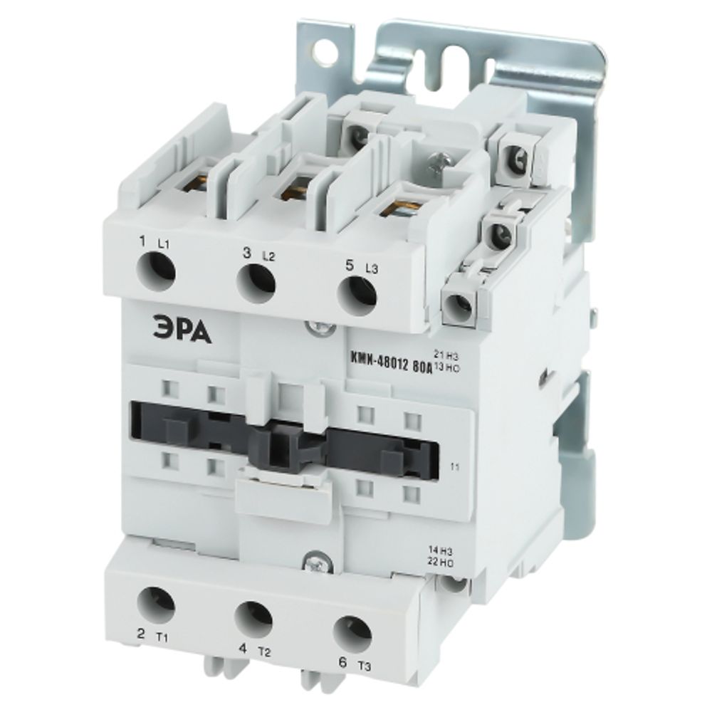 Контактор ЭРА PRO KKM41-080-230-11-E КМИ-48012 80А 230В/АС3 1НО;1НЗ | Контакторы малогабаритные
