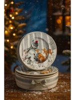 Новогодние подарочные тарелки 2шт