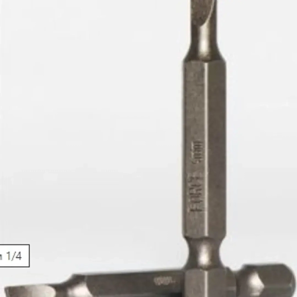 Бита шлицевая 0.8х4мм, 50мм,1/4''(10шт/уп) Forsage F-1235004