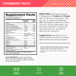 Optimum Nutrition, Creatine +, клубника и персик, 360 г (12,69 унции)