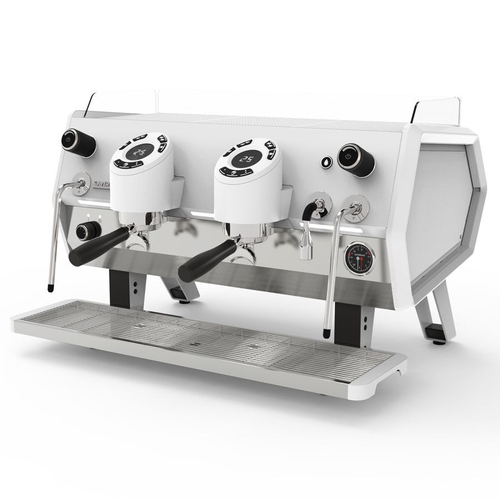 Кофемашина Sanremo D8 2 высокие гр, Подсветка групп+Cold Touch, Total White, белая