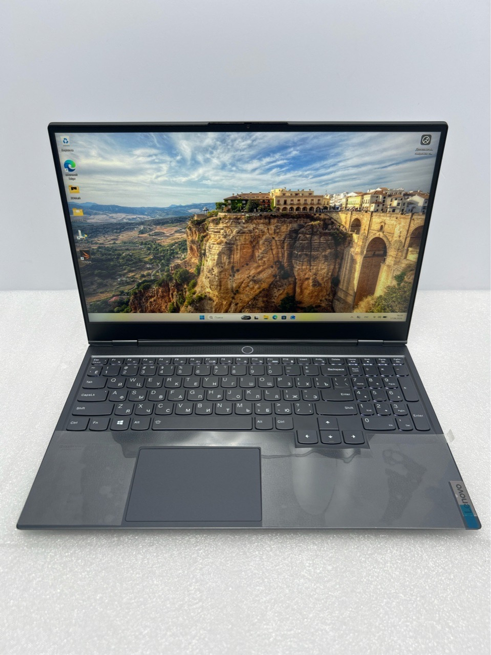 Ноутбук Lenovo Legion S7 15IMH5 (82BC003ERU) 15.6 " /Intel Core i7 10875H/RAM 32 GB/SSD 1024 GB/RTX 2060 MAX Q 6Gb/1920x1080/IPS/144Hz/Подсветка кл-ры: LED/серый. Состояние: B1