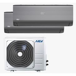 Мульти сплит-система MDV на 2 комнаты (25+35 кв.м.) LOFT
