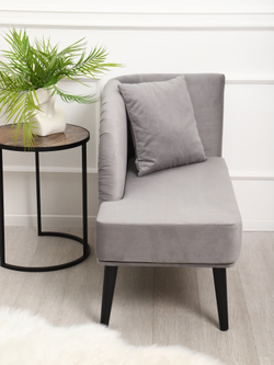 Кушетка Berger серый/венге