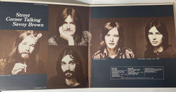 Винтажная виниловая пластинка LP Savoy Brown Street Corner Talking (США 1971)